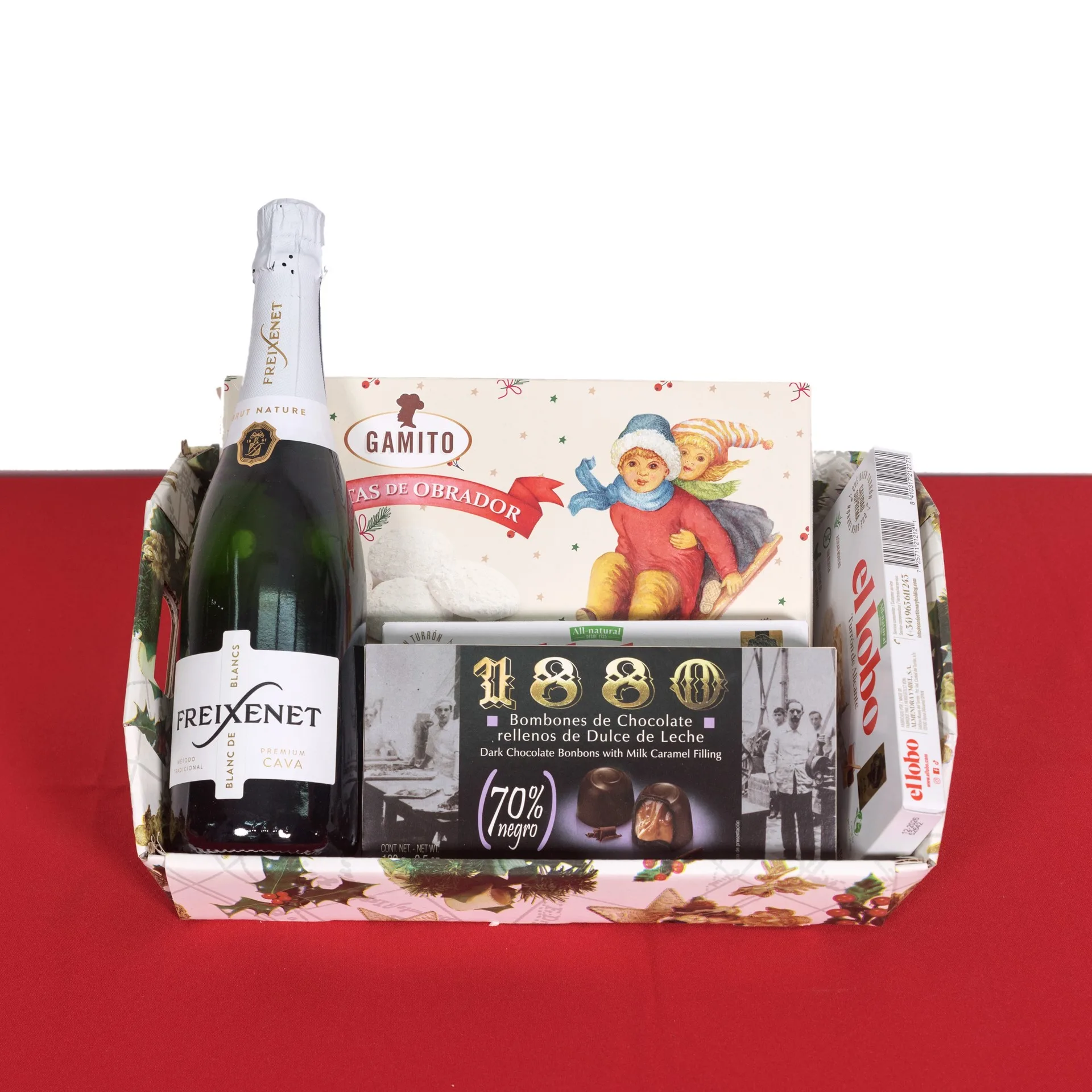 CD-2110 BANDEJA DECORADA NAVIDAD