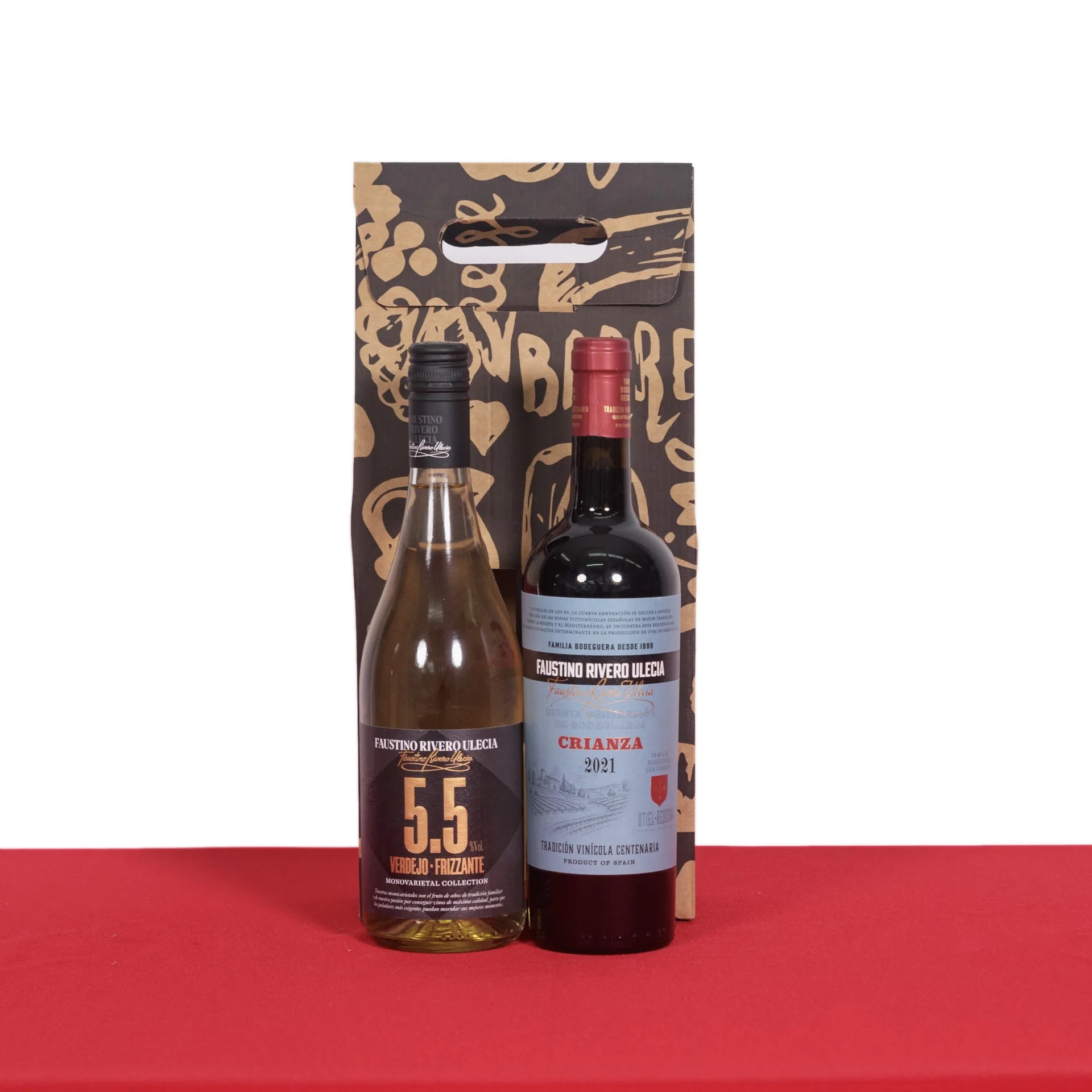 CD-2121 ESTUCHE VINOS 2 BOTELLAS